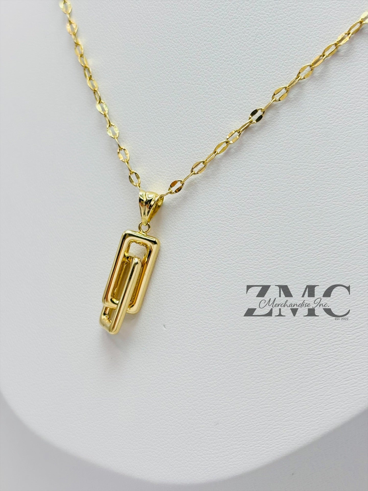 18K Gold Boteg*a Necklace
