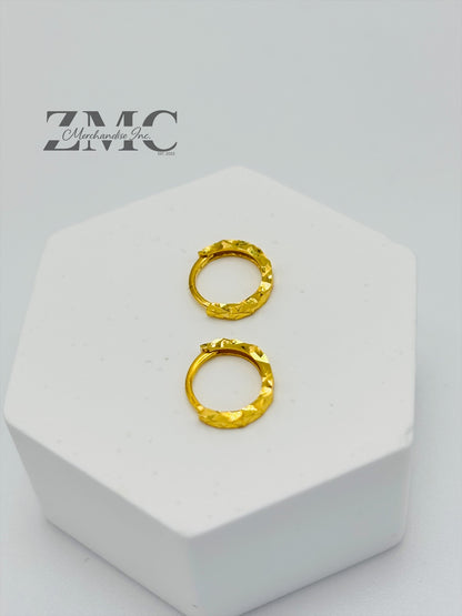 18K Gold Ear Cuff Earrings