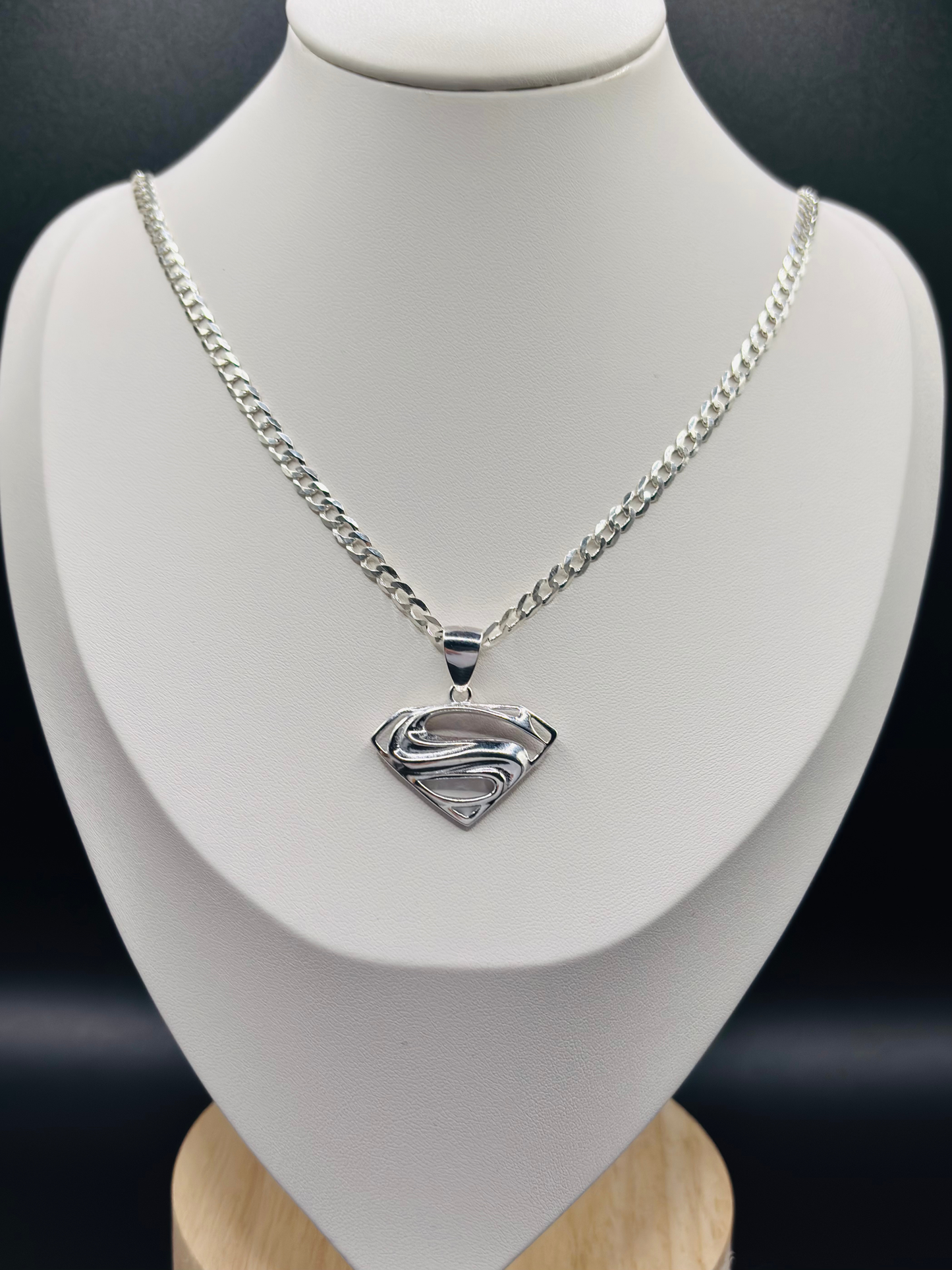 S925 Silver S Necklace