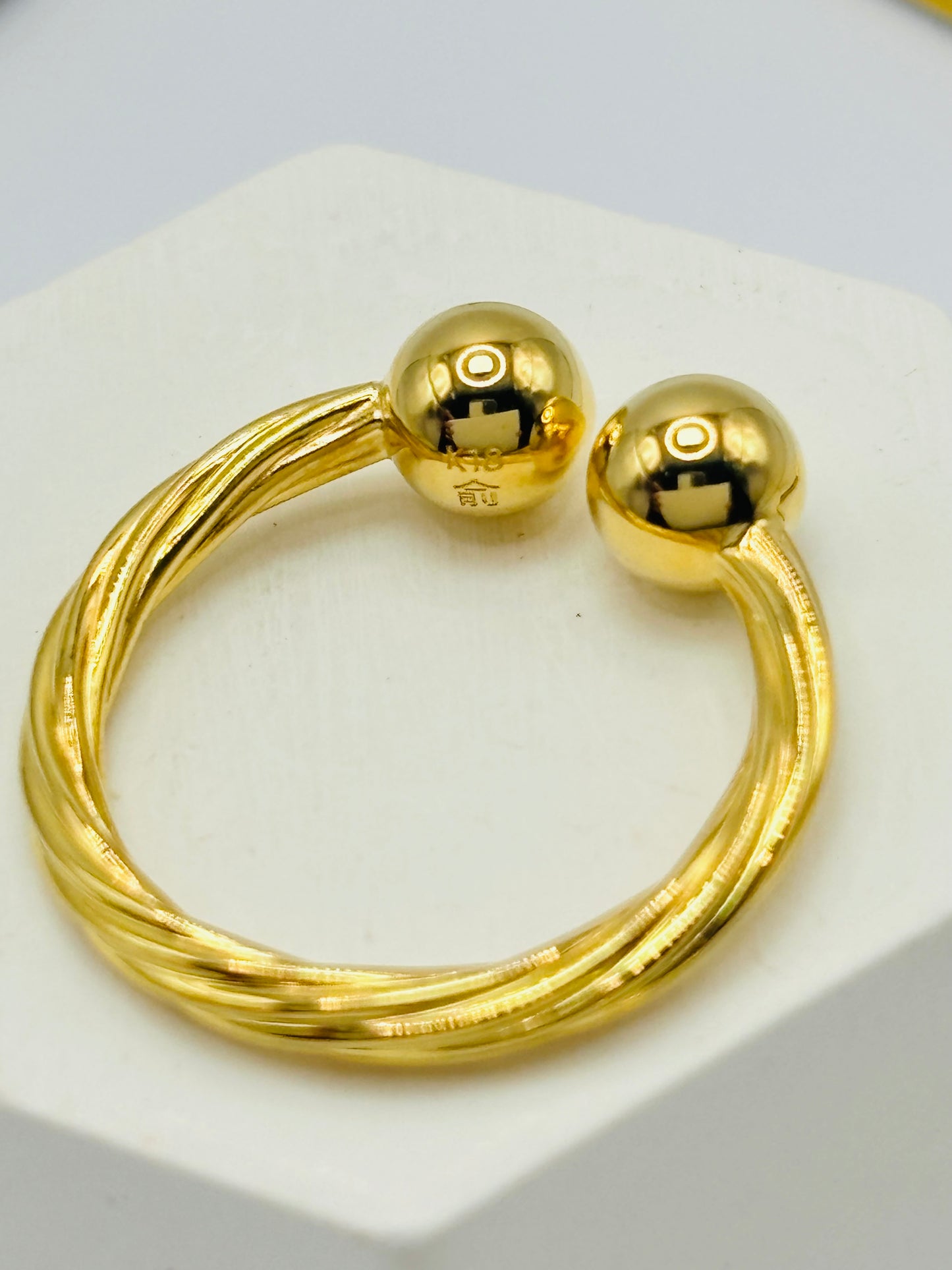 K18 Japan CH Ring