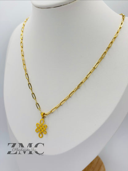 18K Gold Lucky Mystic Necklace