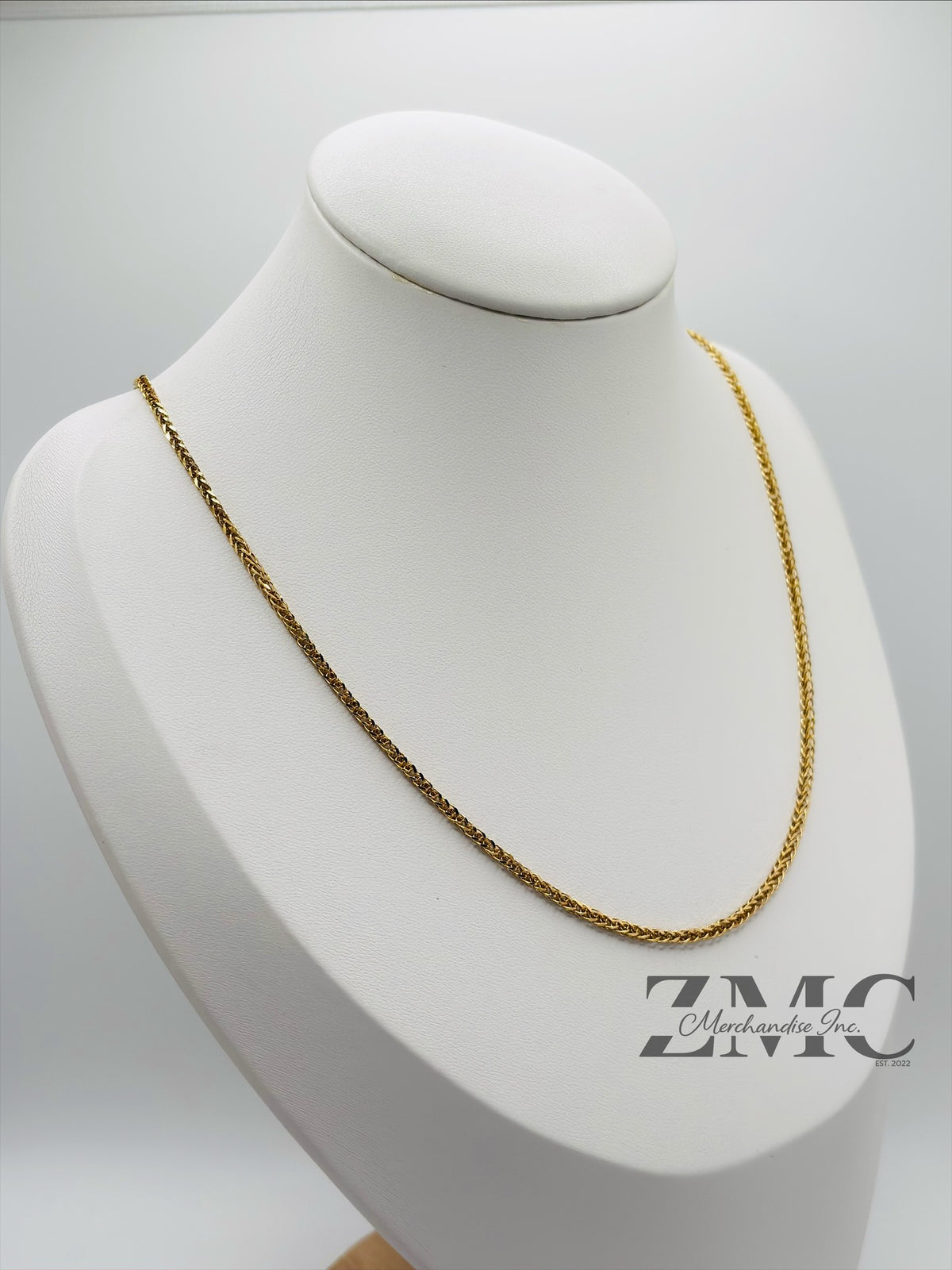 18K Gold Foxtail Chain