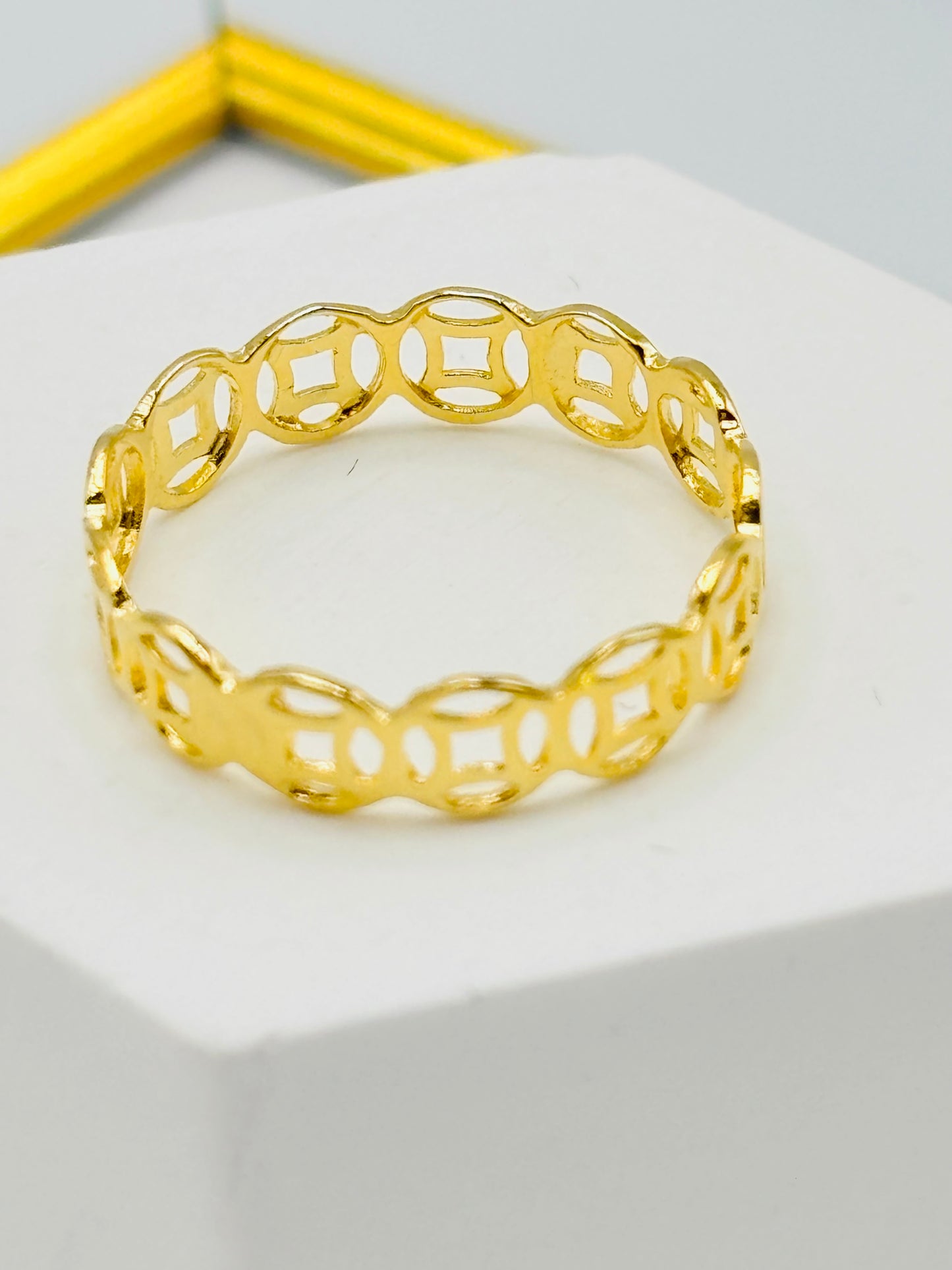 K18 Japan Money Catcher Ring