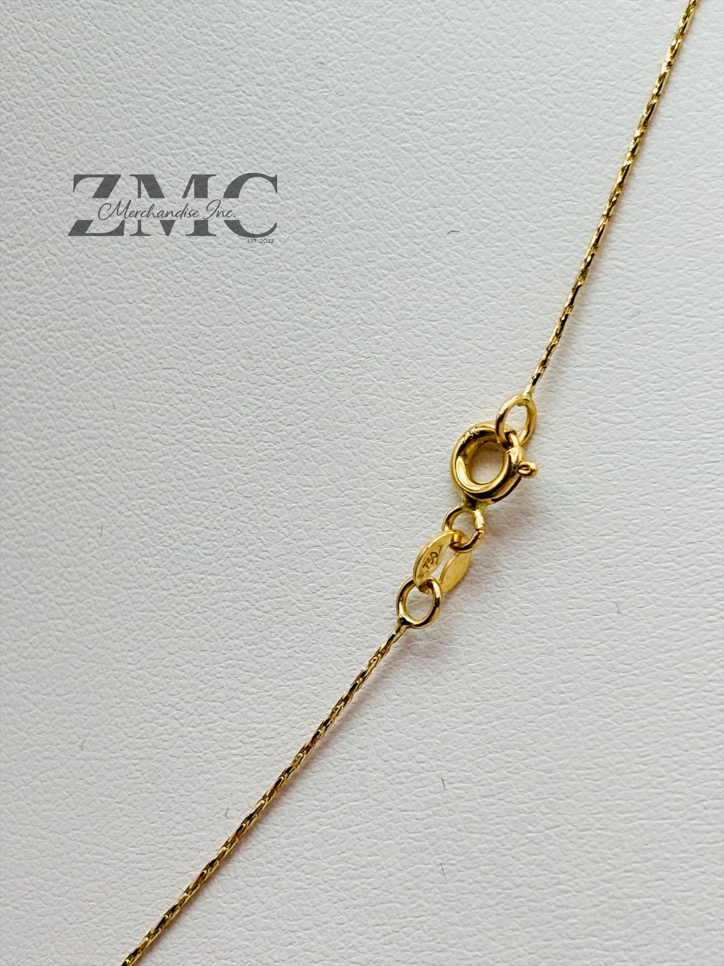 18K Gold Heart & Anchor Necklace