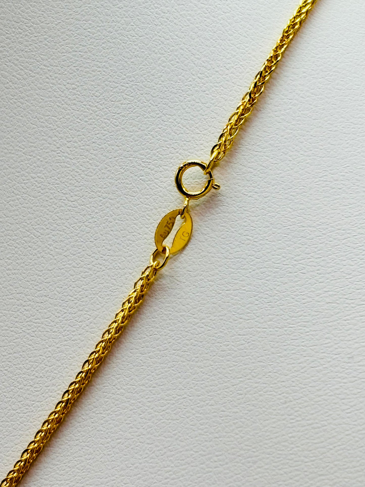 18K Gold Dragon Necklace