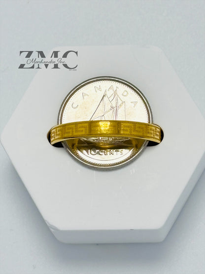 18K Gold Ver Couple Ring