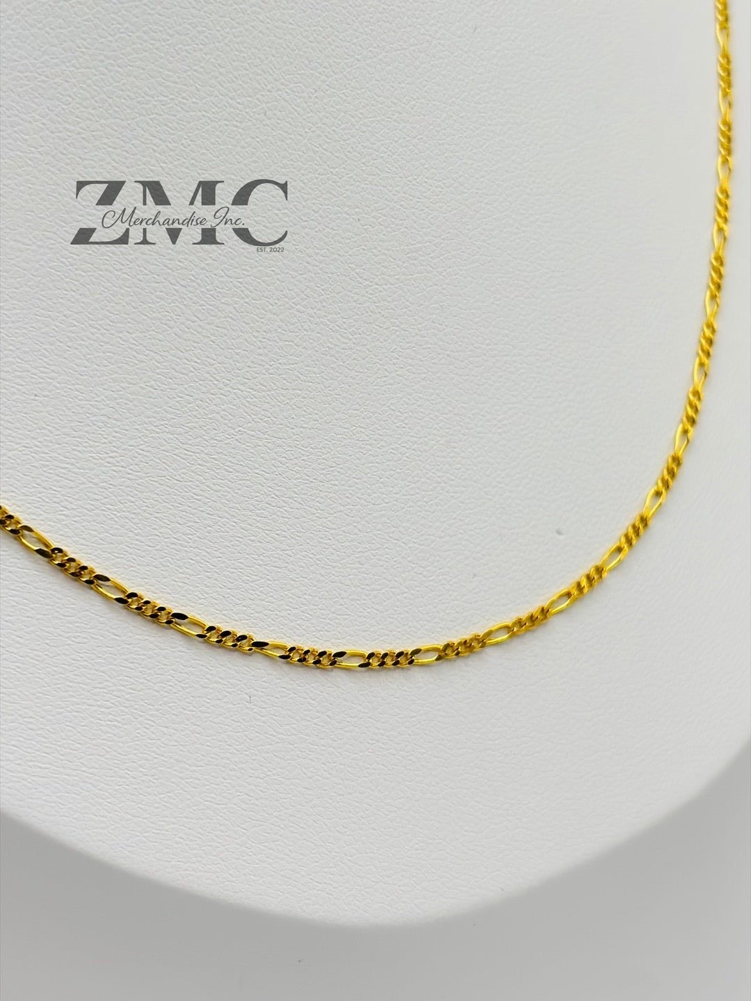 18K Gold Figaro Chain