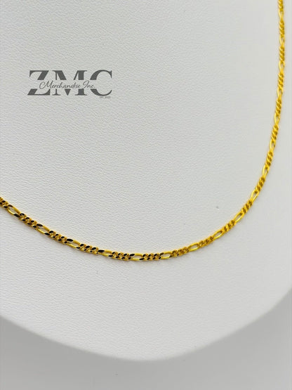 18K Gold Figaro Chain
