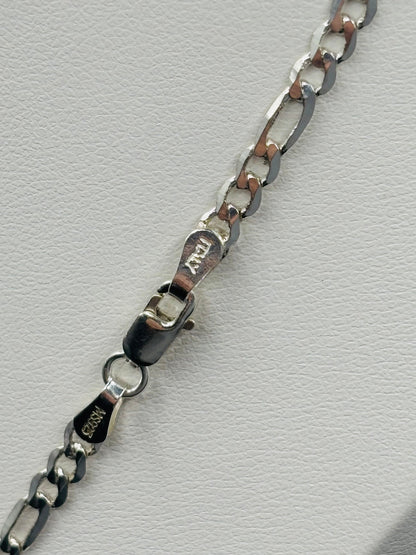 S925 Silver Figaro Chain