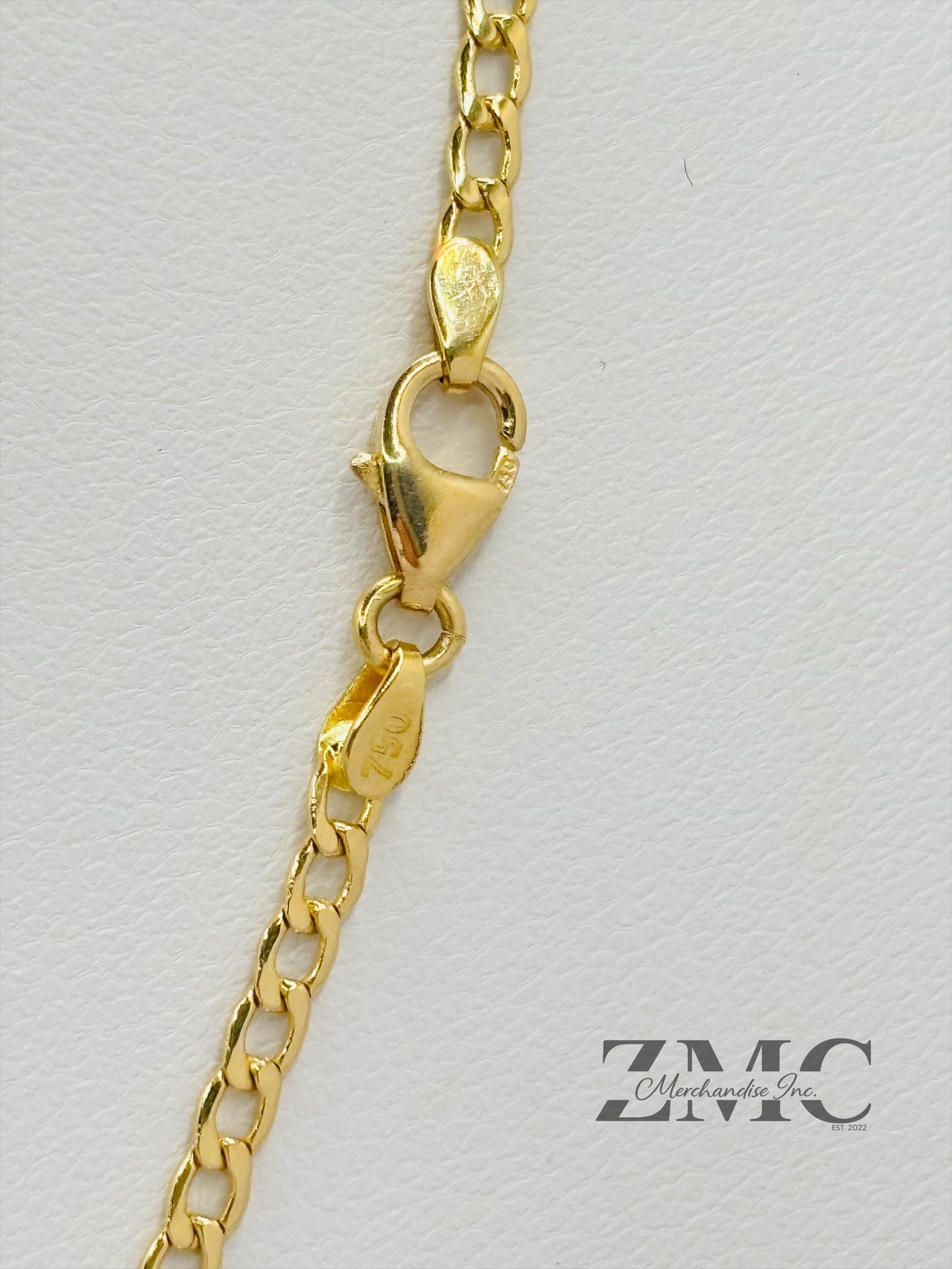 18K Gold Big Heart Necklace