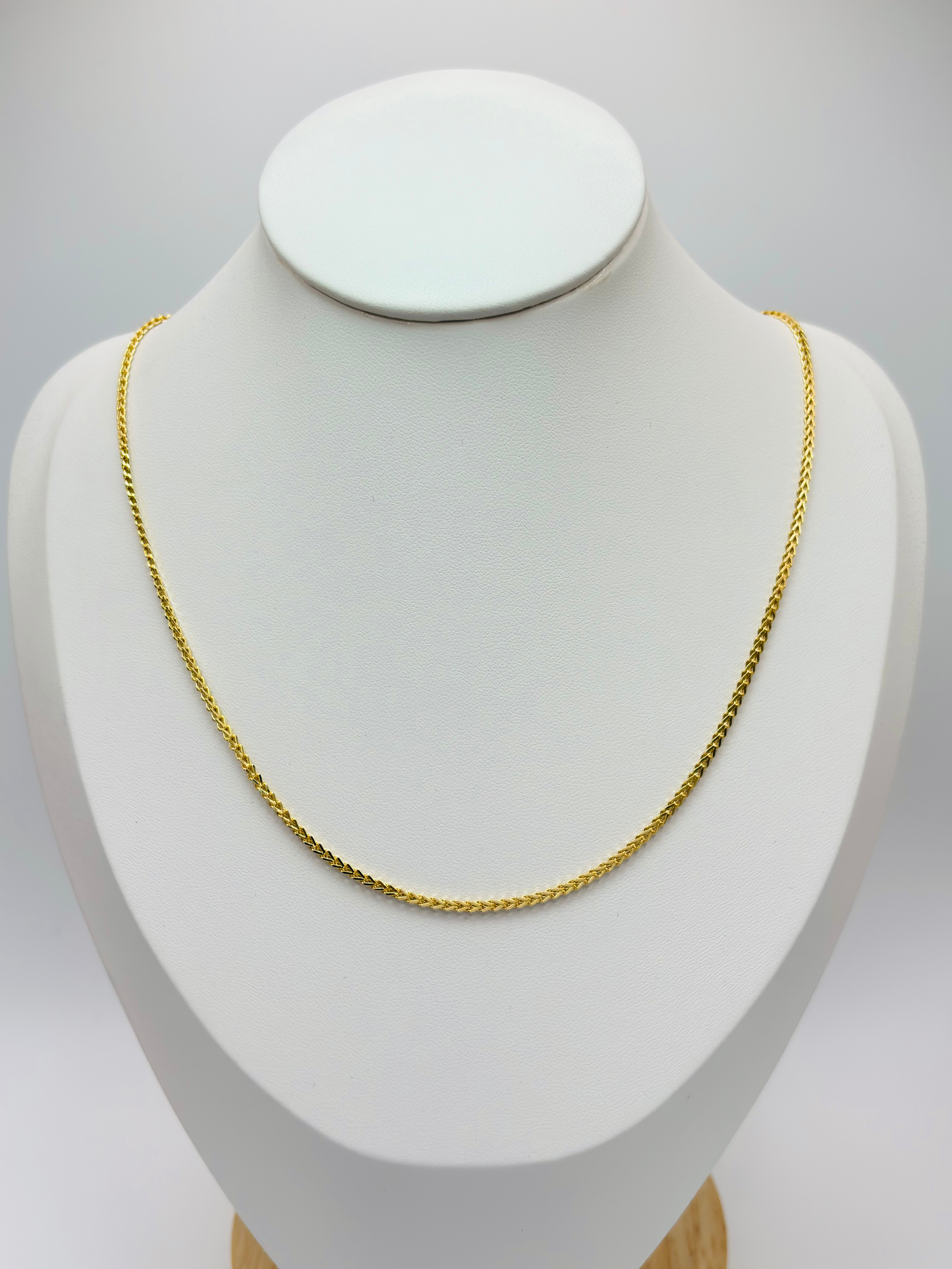 18K Gold Foxtail Chain