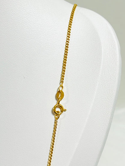 18K Gold Curb Chain