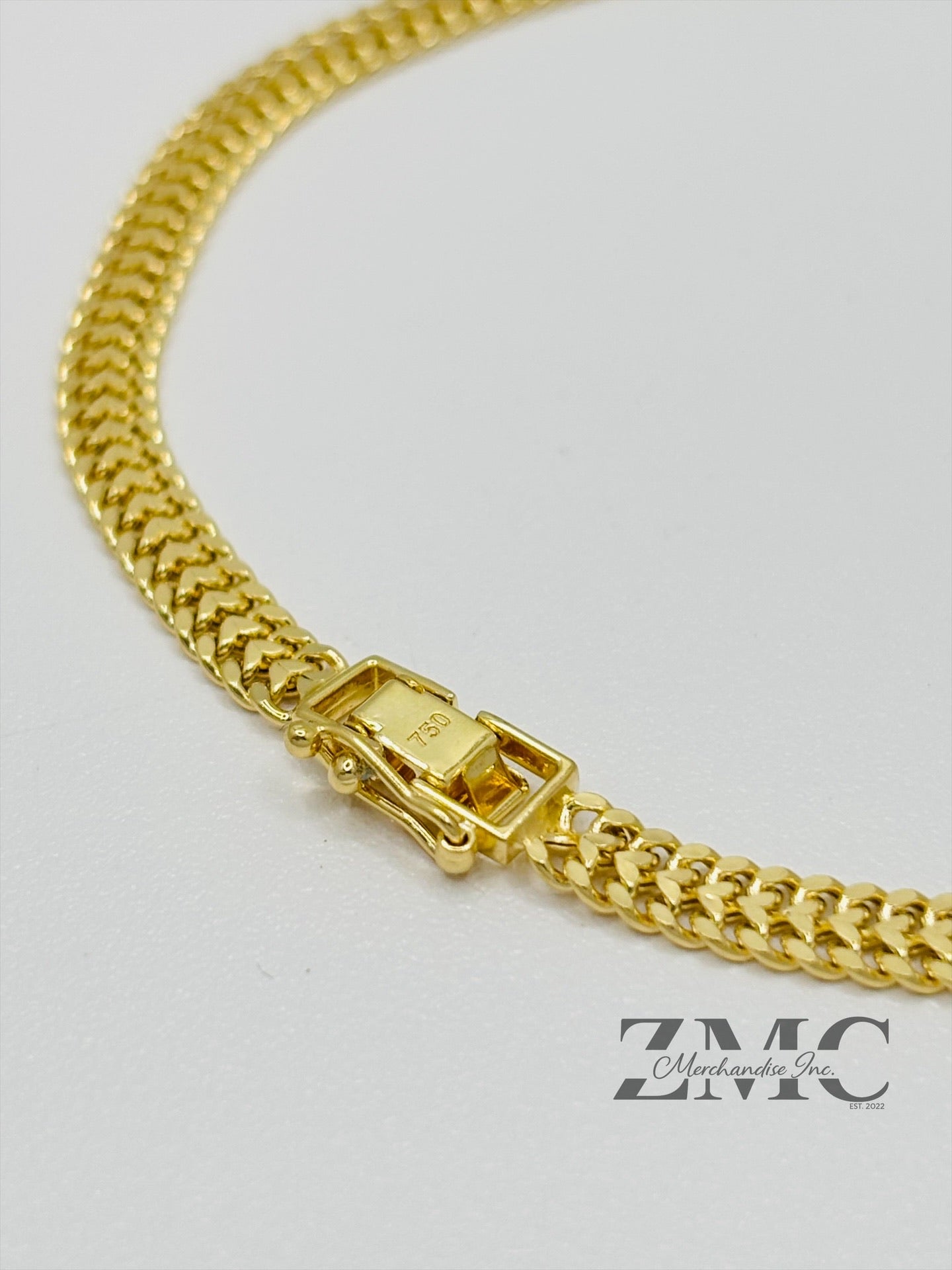 18K Gold Heartbiz Braclet