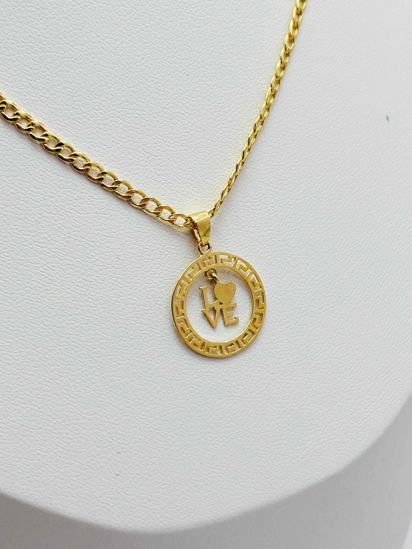18K Gold Love Necklace