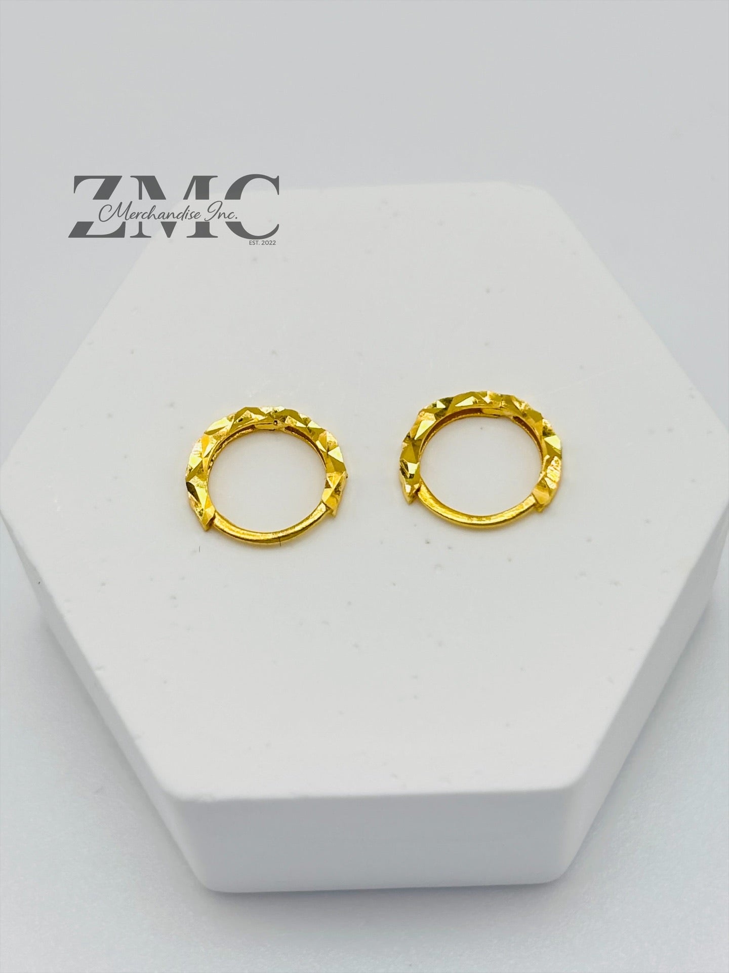 18K Gold Ear Cuff Earrings