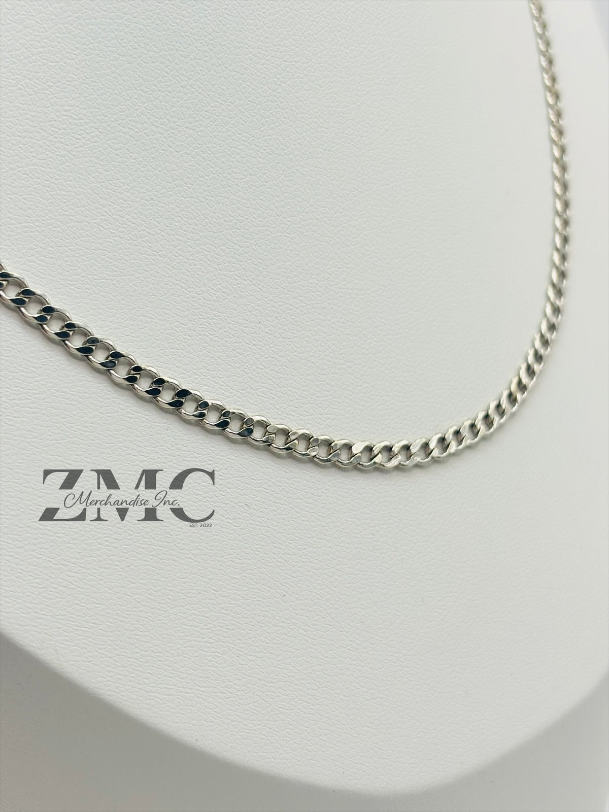 18K White Gold Choker/Kids Chain