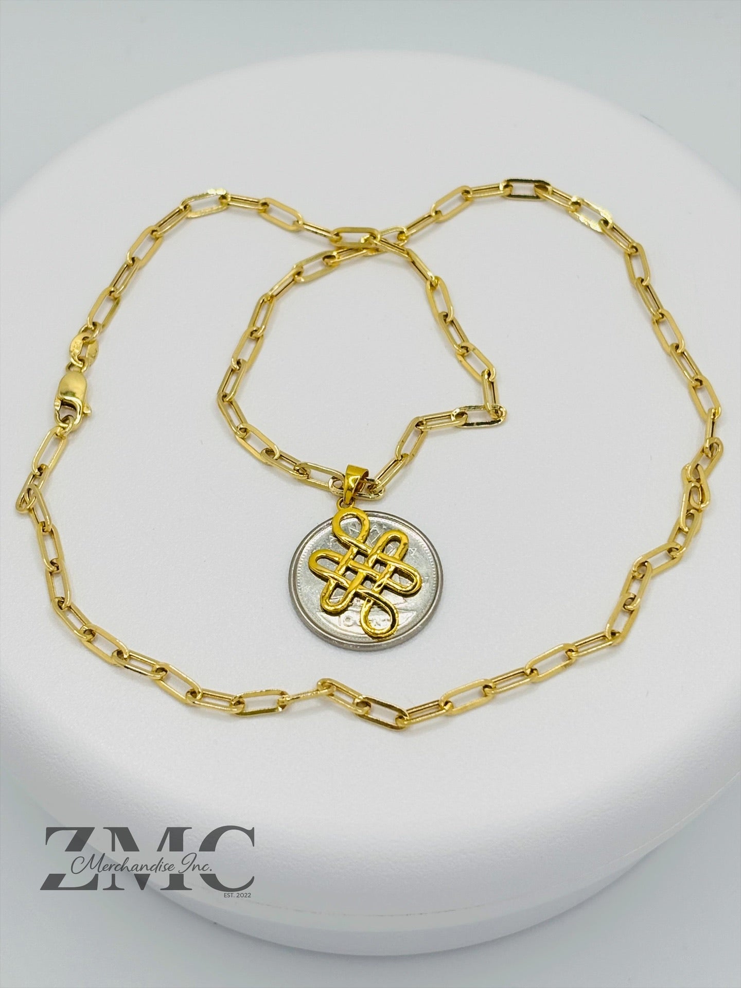 18K Gold Lucky Mystic Necklace