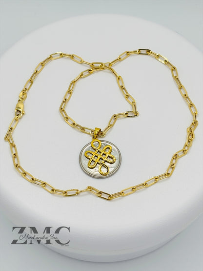 18K Gold Lucky Mystic Necklace