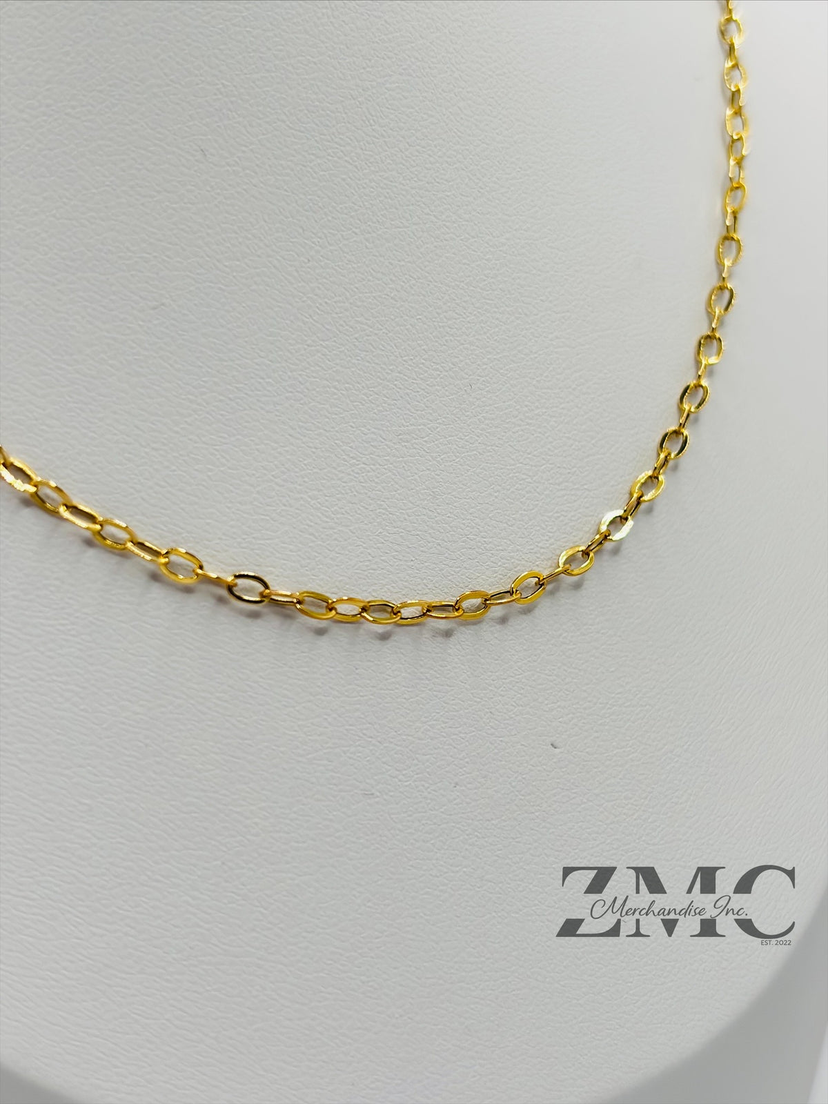 18K Gold Small Link Chain
