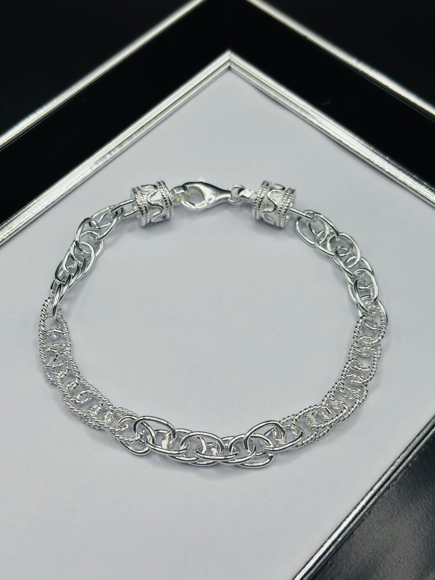 S925 Silver Double Bracelet
