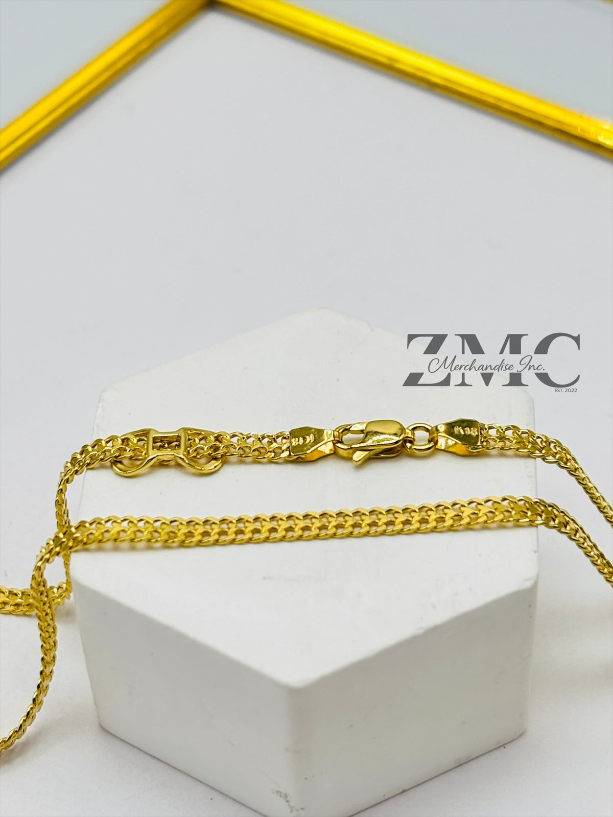 K18 Japan Gold Heartbizz with Infinite Chain/Necklace