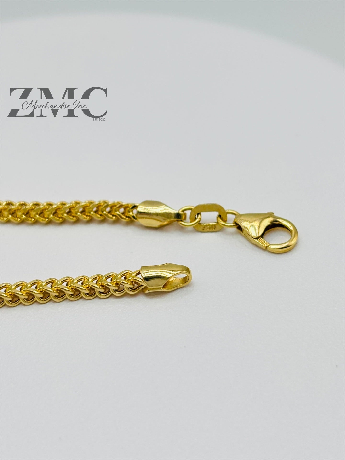 18K Gold Foxtail Bracelet