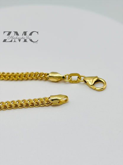 18K Gold Foxtail Bracelet