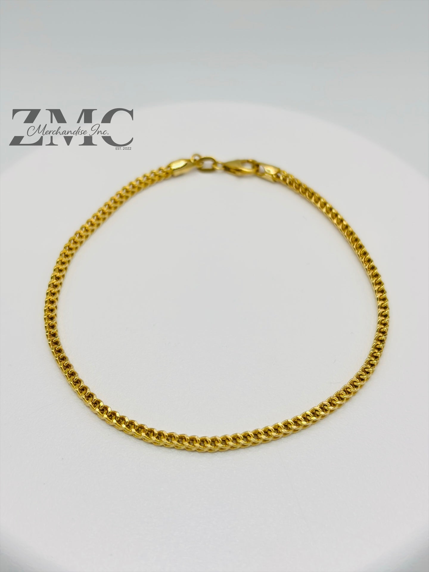 18K Gold Foxtail Bracelet