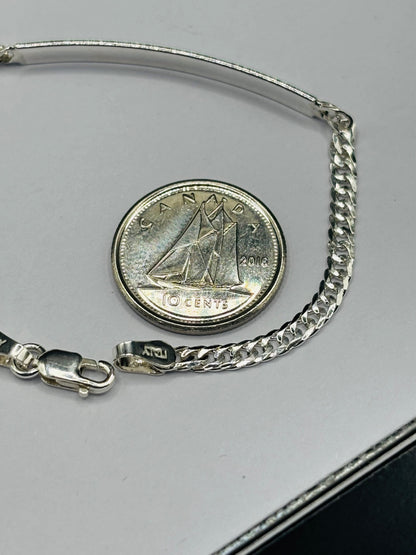 S925 Silver Name Japan Style Kids Bracelet