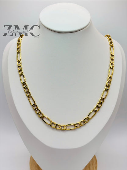 18K Gold Figaro Chain