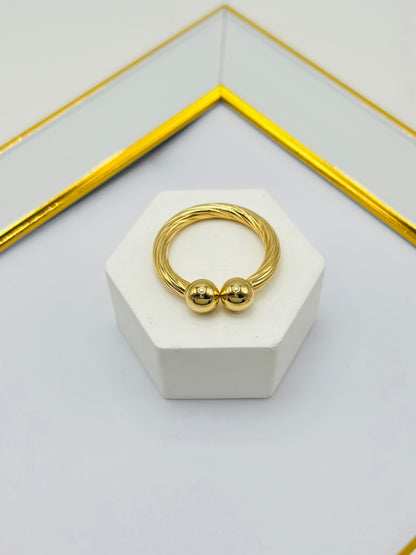 K18 Japan CH Ring