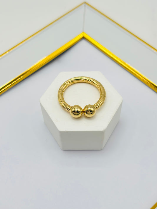 K18 Japan CH Ring