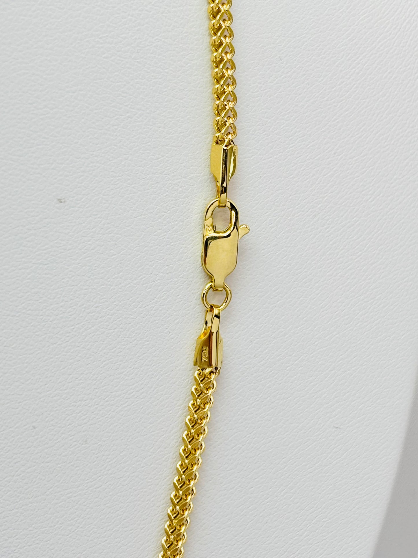 18K Gold Foxtail Dragon Necklace