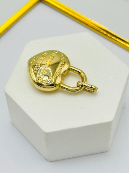 K18 Japan Gold Heart Pendant