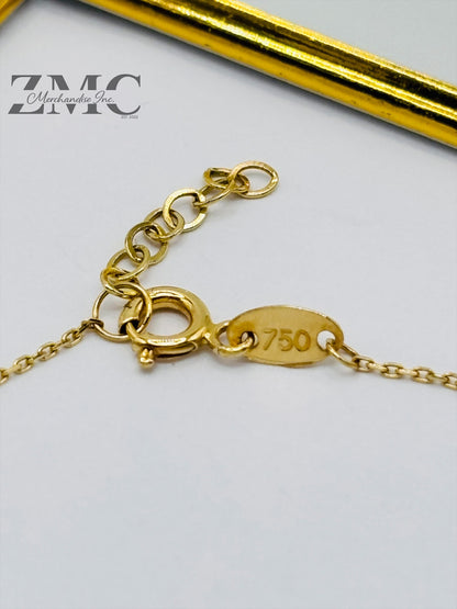 18K Gold Interlock Bracelet