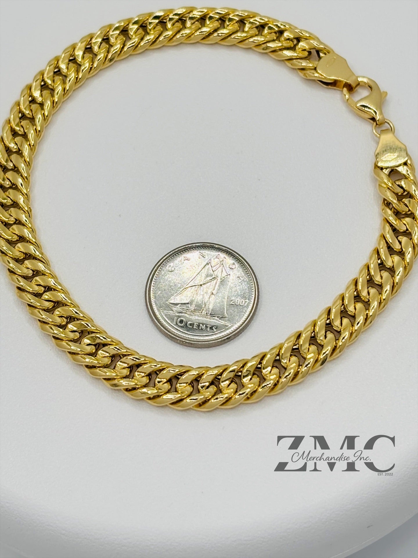 18K Gold Cuban Bracelet