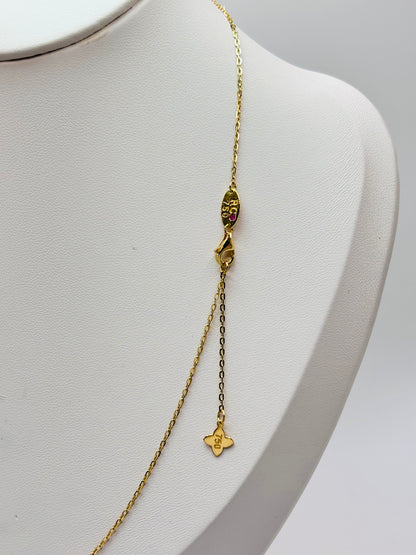 18K Gold RC Necklace