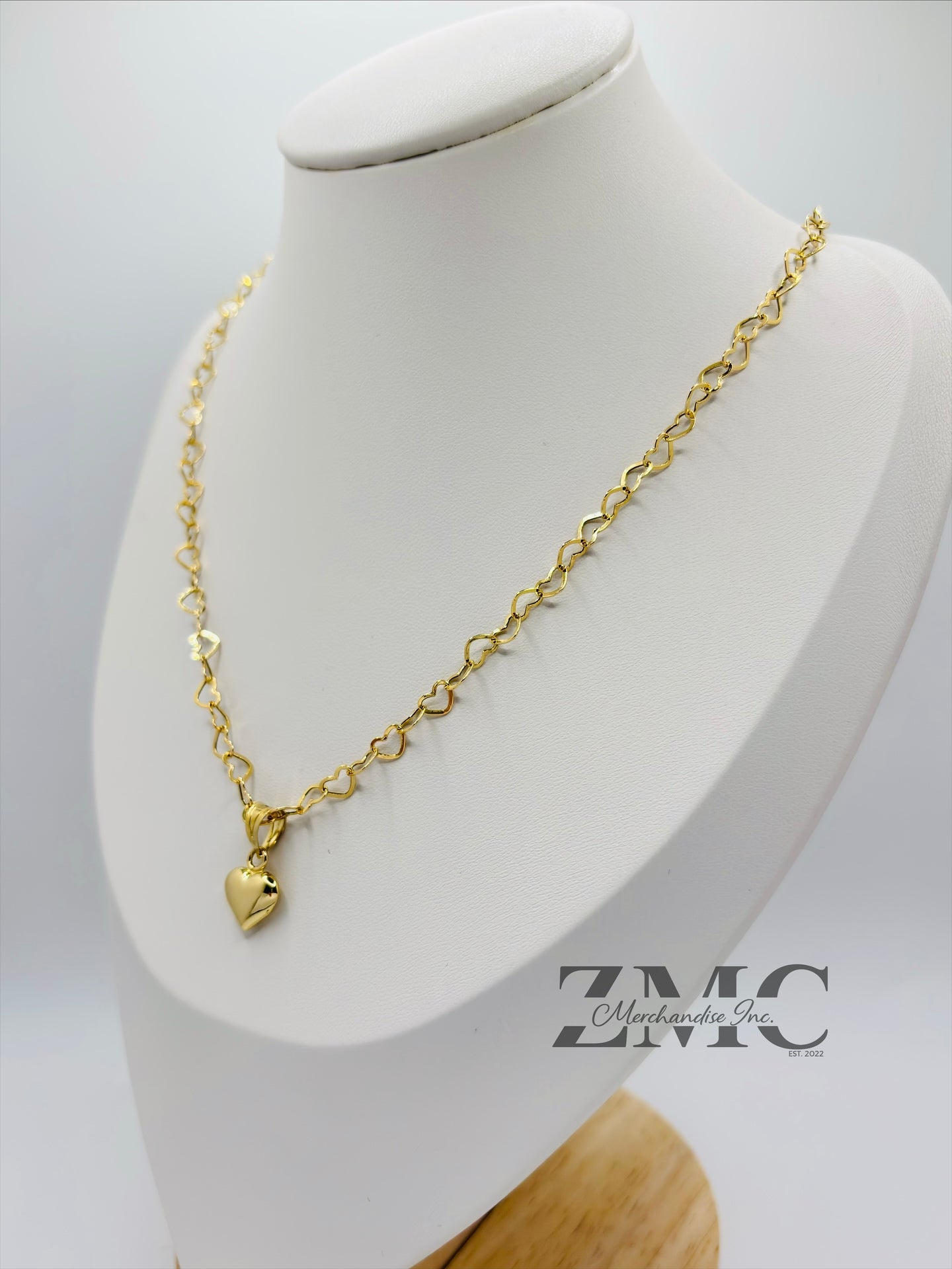 18K Gold Unlimited Heart Necklace