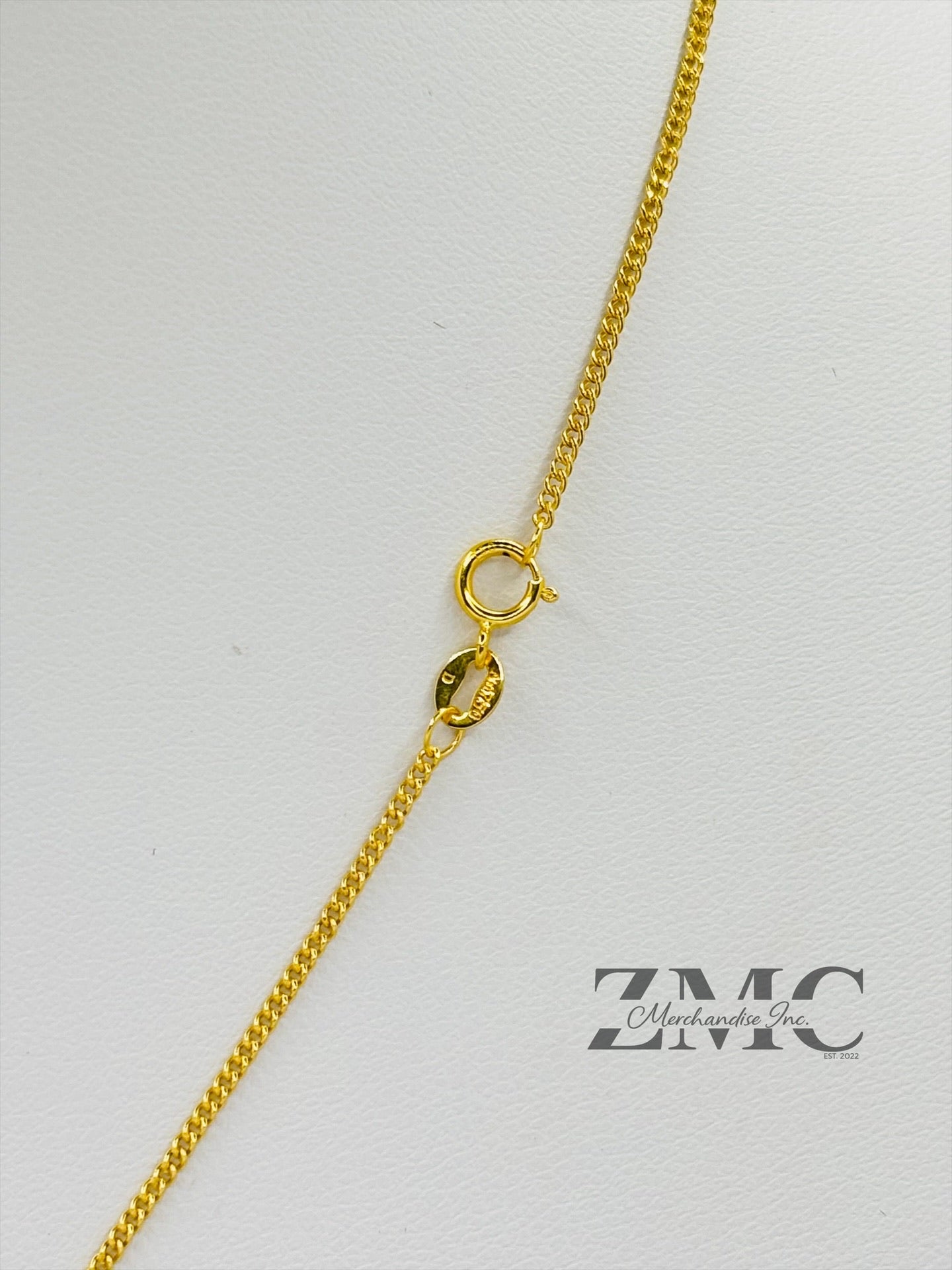 18K Gold Clover Necklace