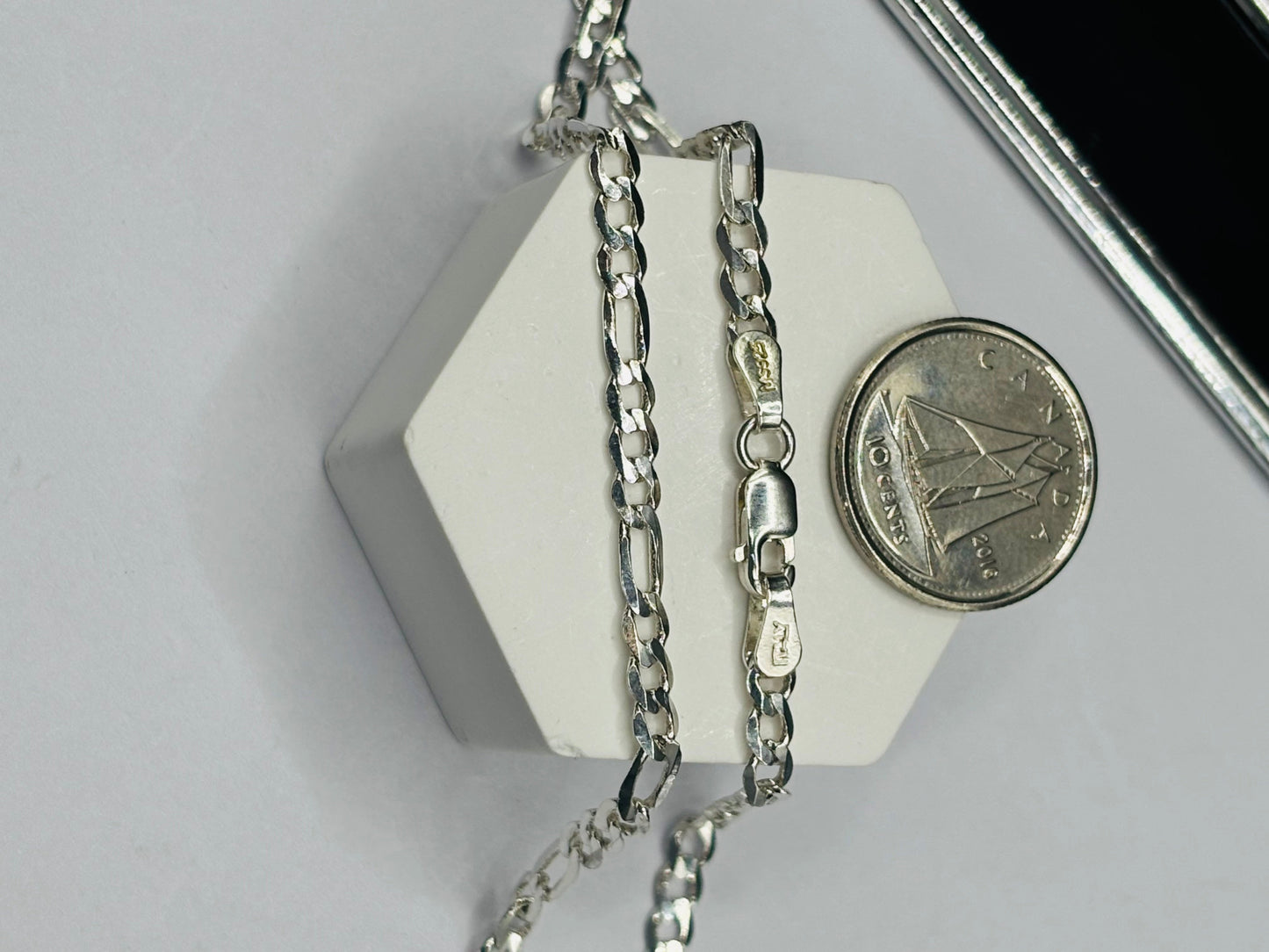 S925 Silver Figaro Chain