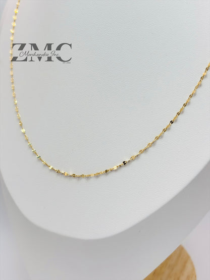 18K Gold Dancing Chain