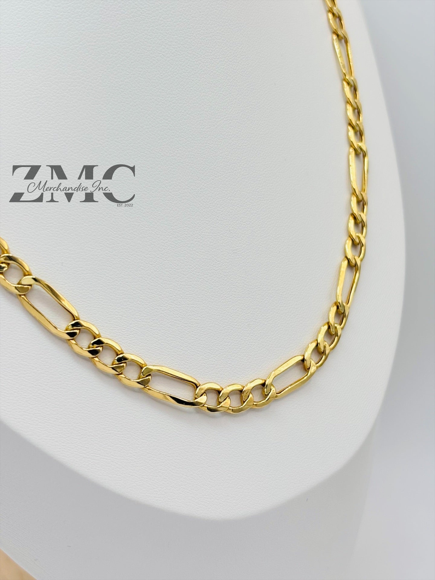 18K Gold Figaro Chain