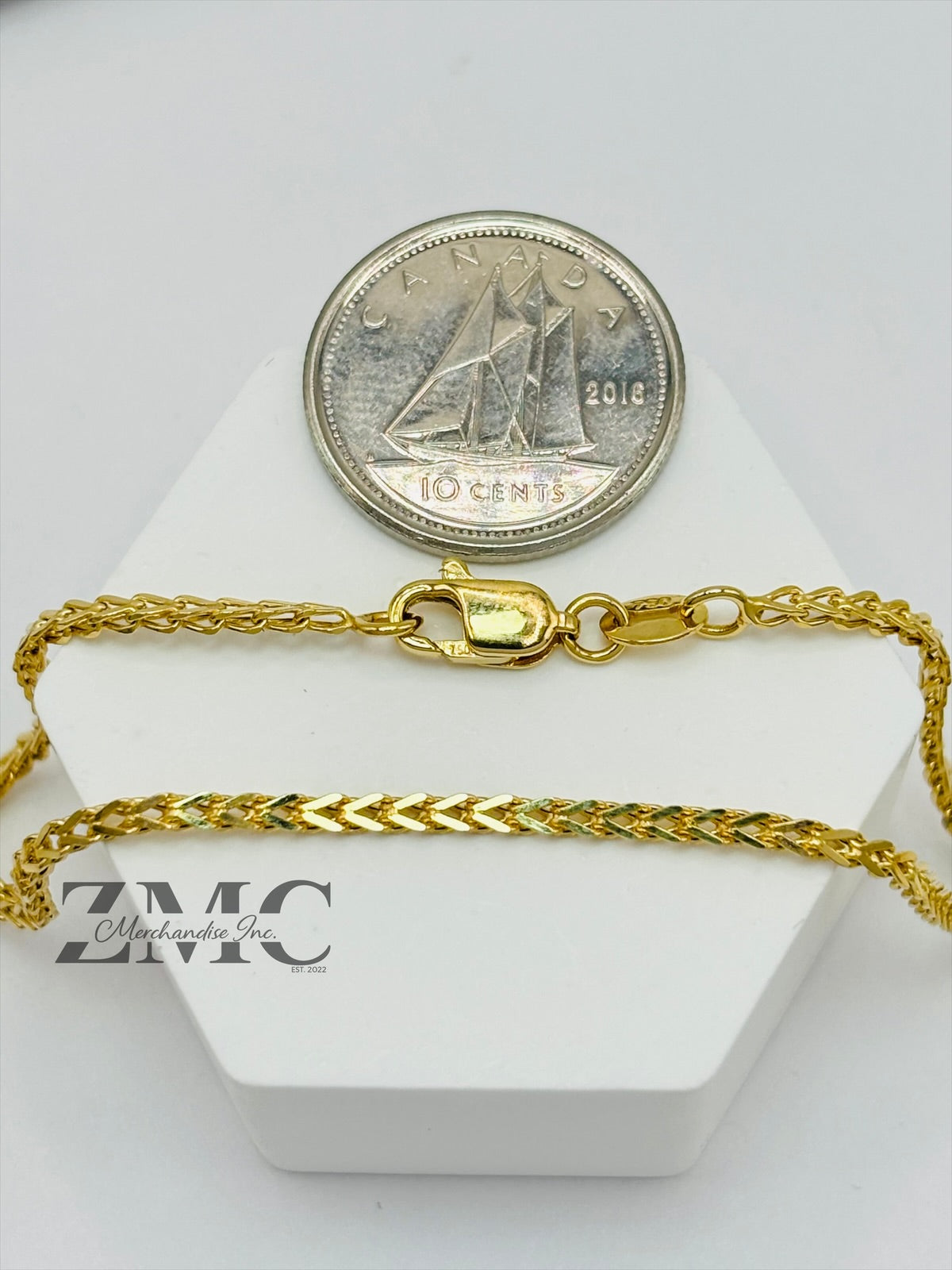 18K Gold Foxtail Chain
