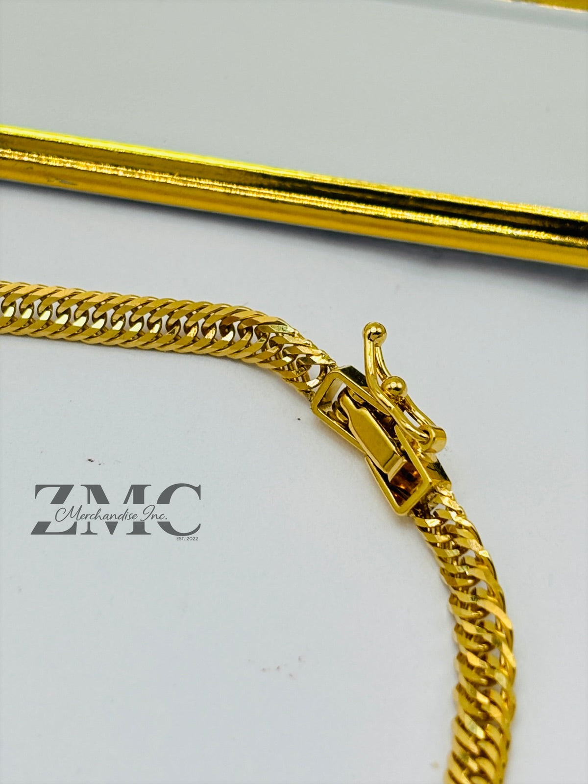 K18 Japan Kihei Solid Gold with 1.00ct Natural Diamond Bracelet