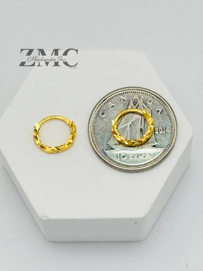 18K Gold Ear Cuff Earrings