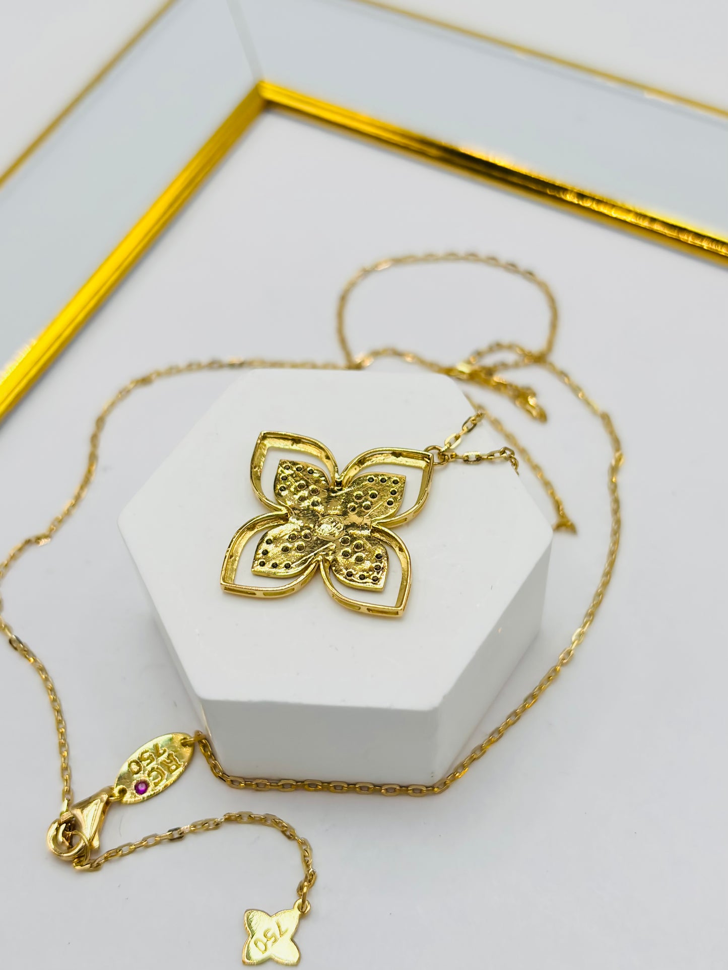 18K Gold RC Necklace