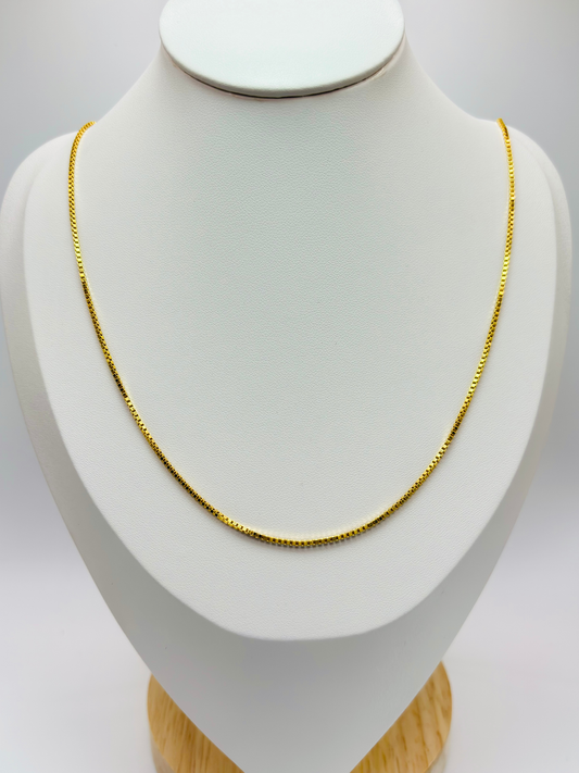 K18 Japan Gold Box Chain