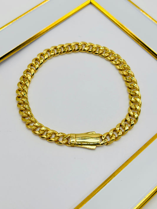 K18 Japan Gold Bracelet 7.4mm