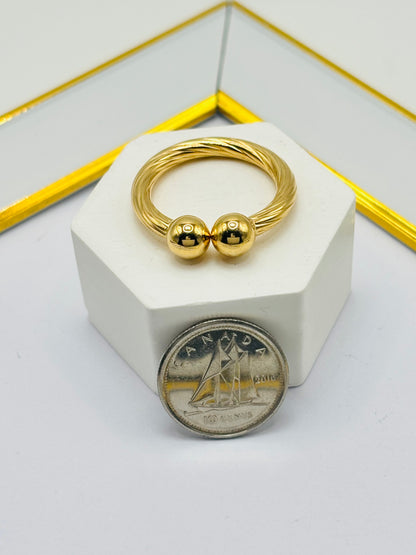 K18 Japan CH Ring