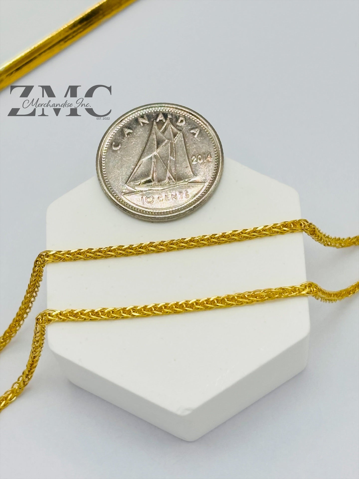 18K Gold Foxtail Chain